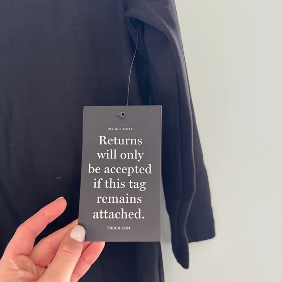 NWT Tuckernuck Black Mod Ellie Dress Large - Picture 5 of 11